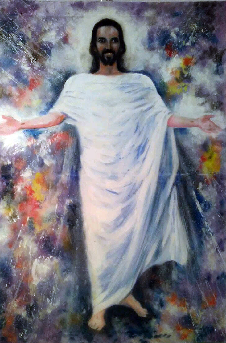 Slika 21 I Autor: Geza Šetet, Tavankut I Naziv: Isus I Tehnika: Ulje na platnu I Dimenzija: 100x70 I Cijena: 250 eura